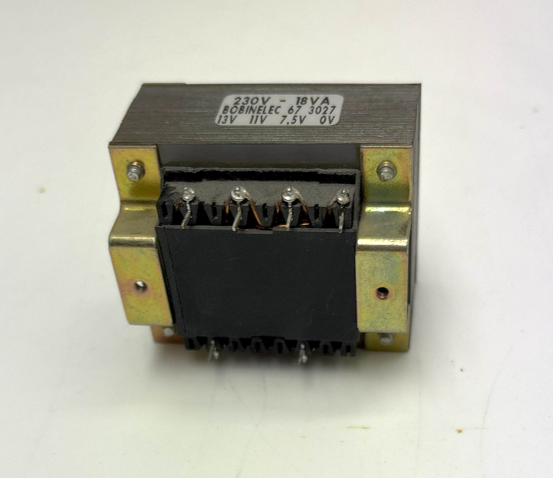 Transformateurs monophasés avec carcasse double isolation pour circuit imprimé